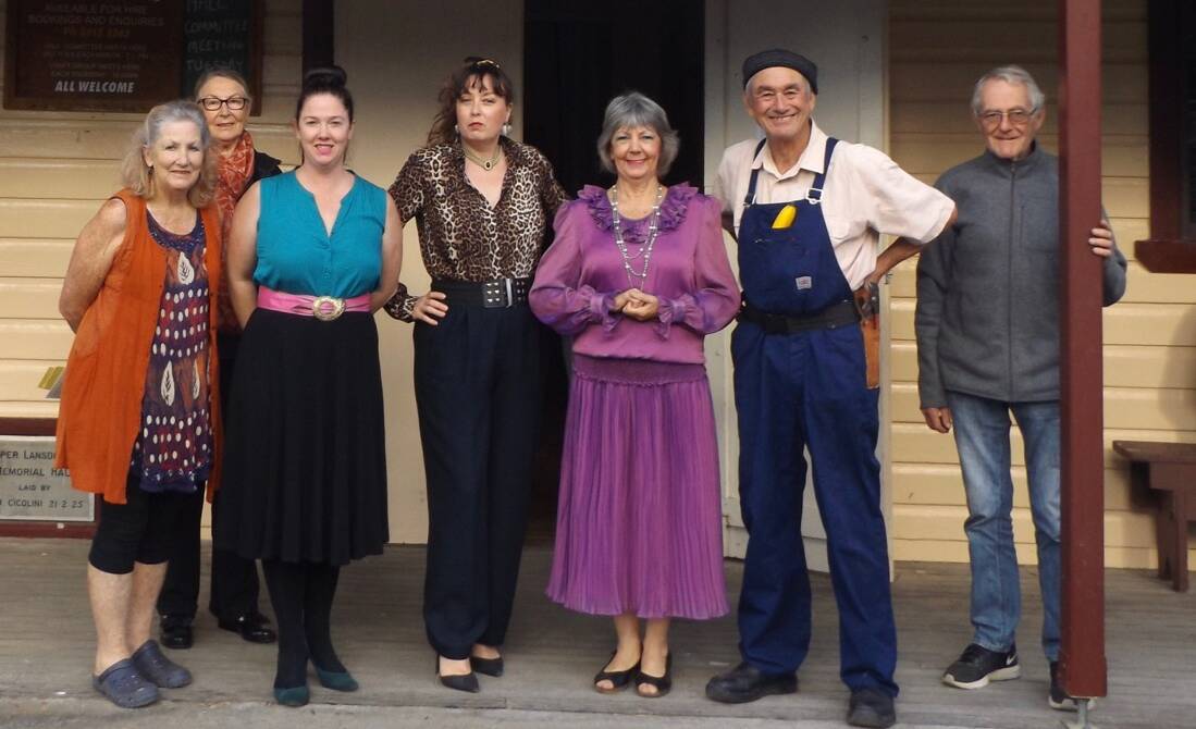 Dinner theatre: Upper Lansdowne Players will visit Hannam Vale this Saturday on their Manning Winter Festival tour.