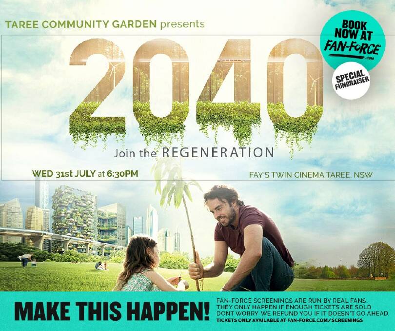 Campaign to bring the film 2040 to Taree
