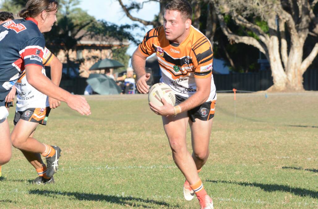 Wingham centre Kurt Lewis is starting to run into the form that made him one of the most dangerous attacking players in Group Three.