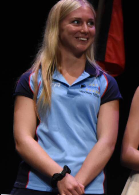Jaime Hemmingway from Wingham is in the NSW Pride squad.