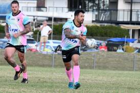 Taree City captain-coach Christian Hazard will partner his brother, Jake, in the halves for the clash against Port Macquarie on Sunday.