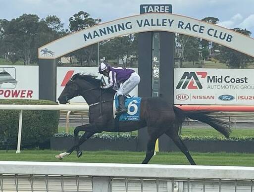  Jon Grisedale produced a perfect ride on Finance Partner to win at Taree.
