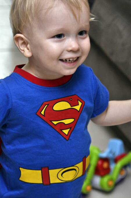Ten days after his transplant Jack was 'flying' according to grandfather Maurie Stack.