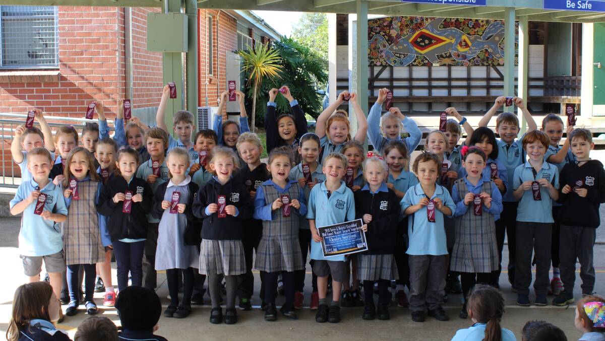 Tinonee Public School's infants choir was highly commended at the Taree and District Esiteddfod.