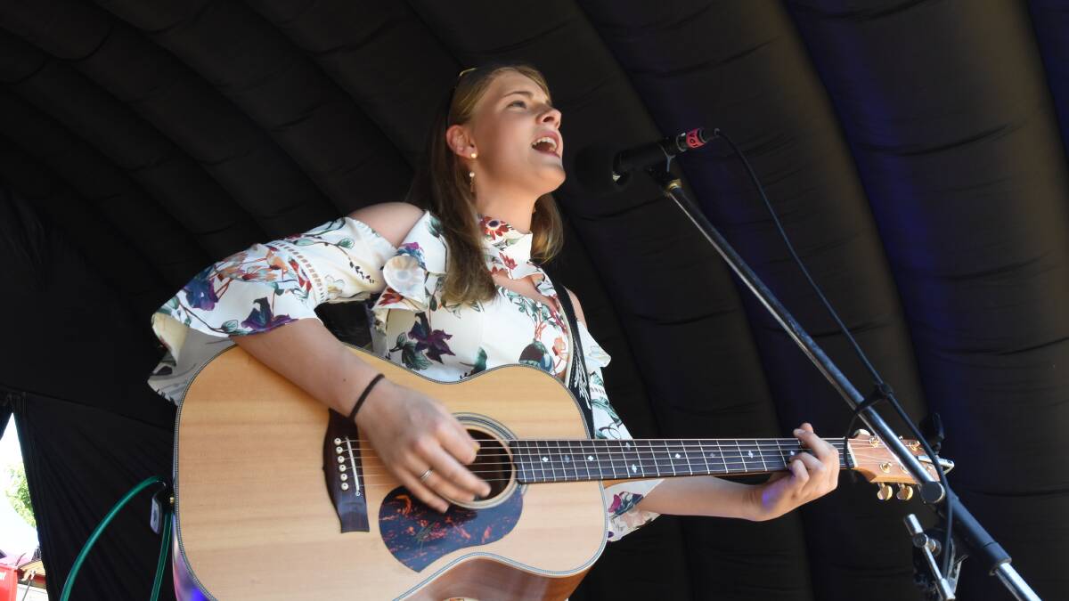 Hudson Rose performing at the 2019 Tastefest on the Manning earlier this month.
