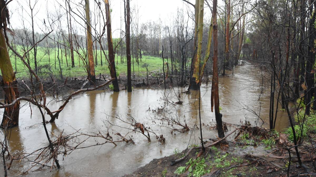 Heavy rain in January and February 2020 impacted on fire grounds.