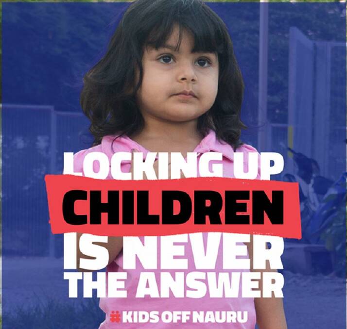 Taree rally for “Kids off Nauru”