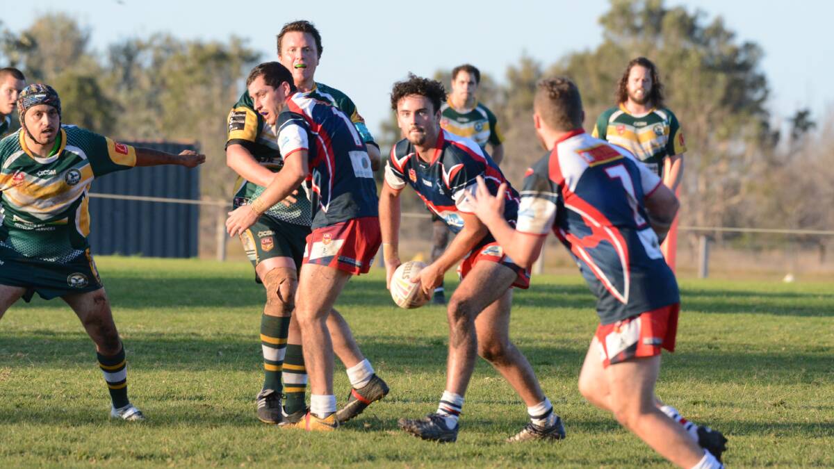 See all the Rugby League action in the game between the Old Bar Pirates and Forster-Tuncurry Hawks. Photos Scott Calvin