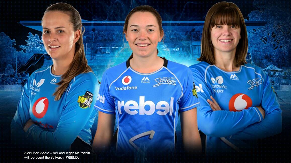 SIGNED: Alex Price, Annie O'Neil, Tegan McPharlin all re-signed with the Strikers for another term. 