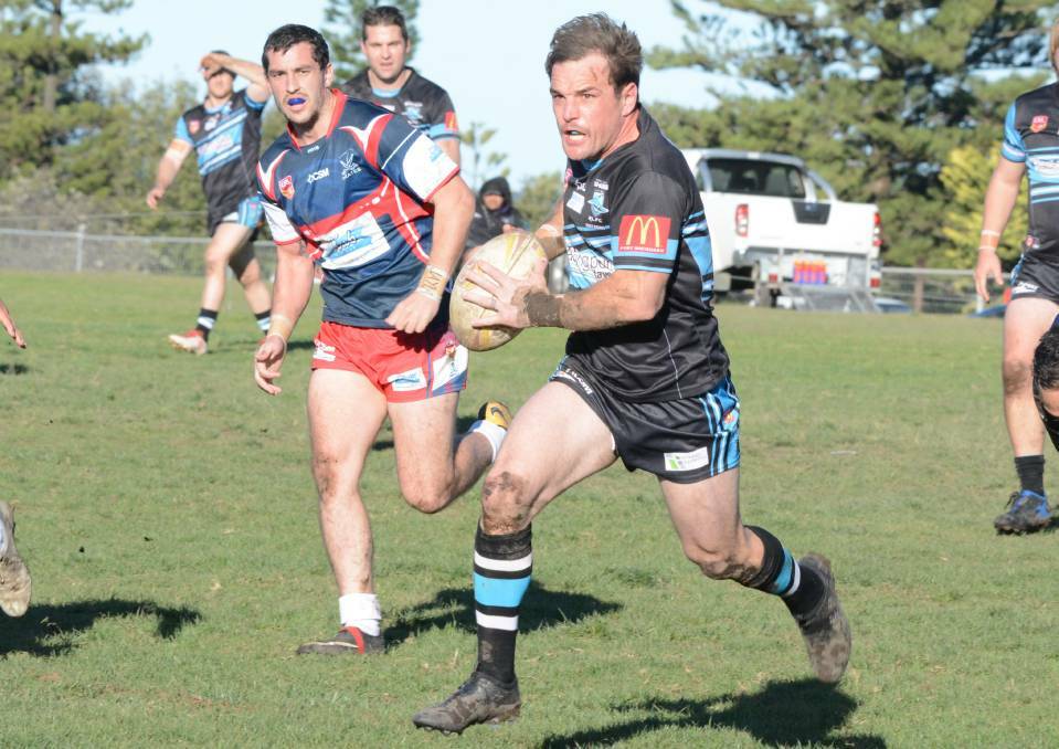Recovering: Port Sharks halfback Joey Cudmore is suffering no after-effects after being blindsided by Wingham second-rower Joel Kliendienst last Saturday.