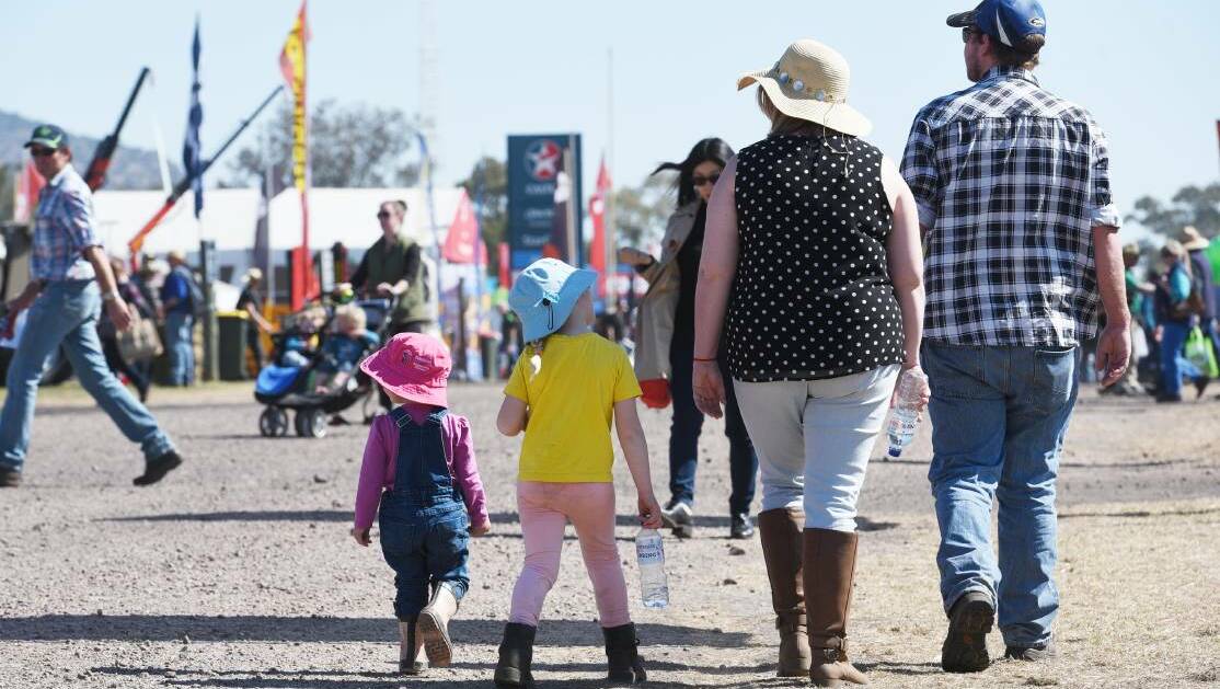Day one of AgQuip 2017.