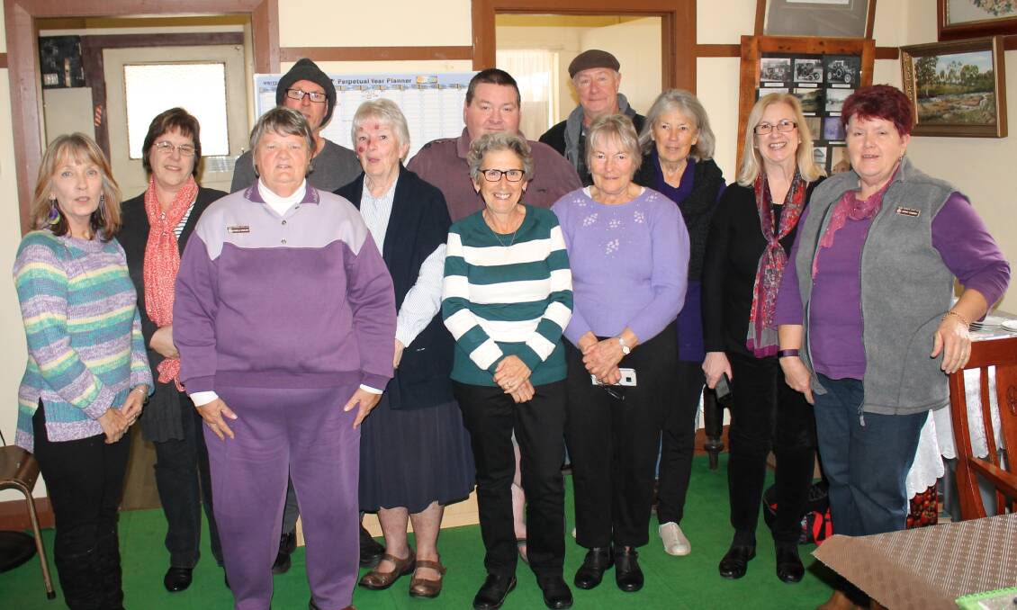 Attendees of a workshop at Manning Valley Historical Society's Museum at Wingham. Photo supplied.
