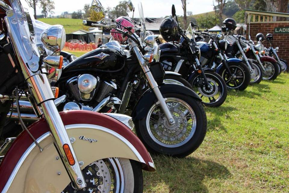 Nice ride: The 10th Gloucester Motorcycle Expo will be held at Gloucester Showground on Saturday, May 5 attracting hundreds of bikes and their riders. The day includes a show and shine, bike races, dealer stands and a swap meet.