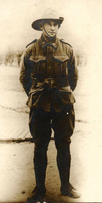 Private John "Jack" Lancelot Andrews was the youngest person in the Manning Valley to serve in World War I.