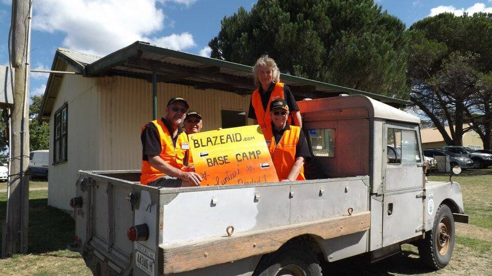 A BlazeAid camp will be set up at the Wingham Showground.