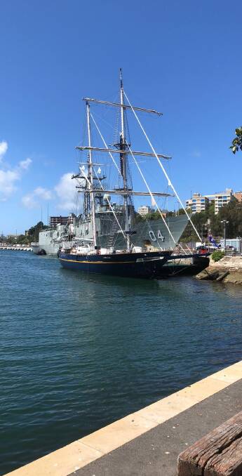 The Young Endeavour.