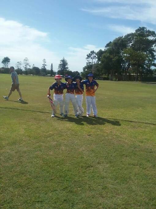 Wingham under 12's at Old Bar.