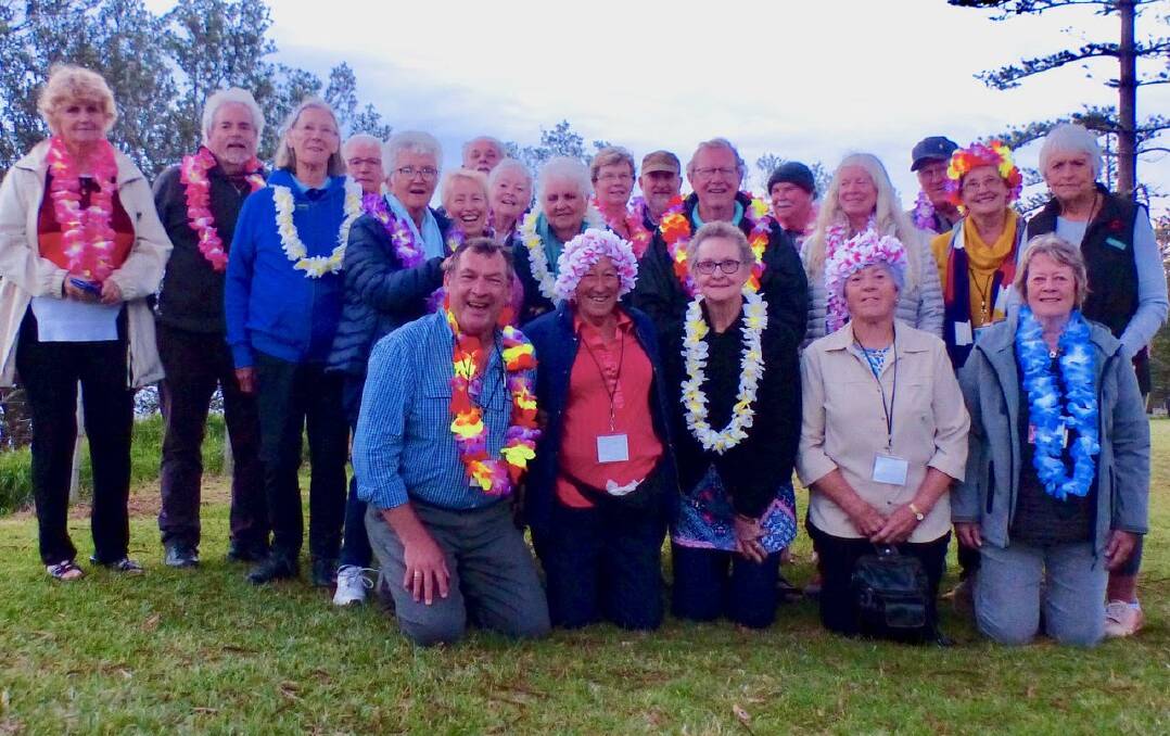 Members of Killabakh Garden Club enjoyed a week of gardens, food and fun on Norfolk Island.