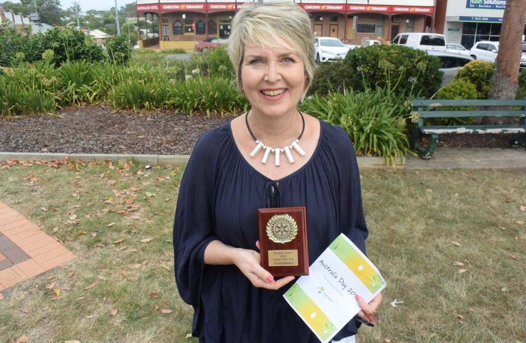 Wingham's Citizen of the Year Donna Ballard will be the guest speaker at the next Manning Net meeting at Wingham Services Club.