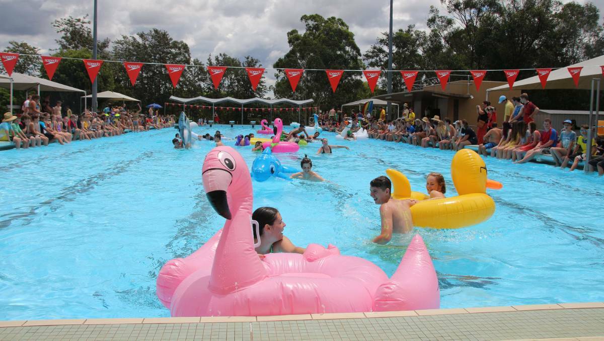 Party time: The 50th birthday celebrations of Wingham Pool will take place on Saturday, November 3. There will be pool party games for the kids with relay races and inflatables, a jumping castle, barbecue lunch as well as enough cake for everyone.