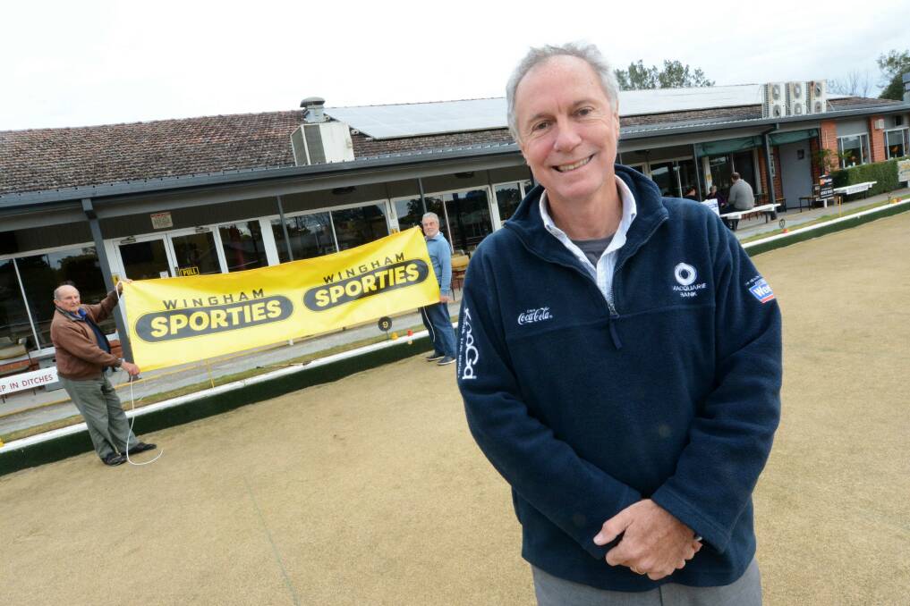Enthusiastic: Wingham Sporties CEO Greg Cuttance is excited at the possibilities for the newly named club. Photo: Scott Calvin