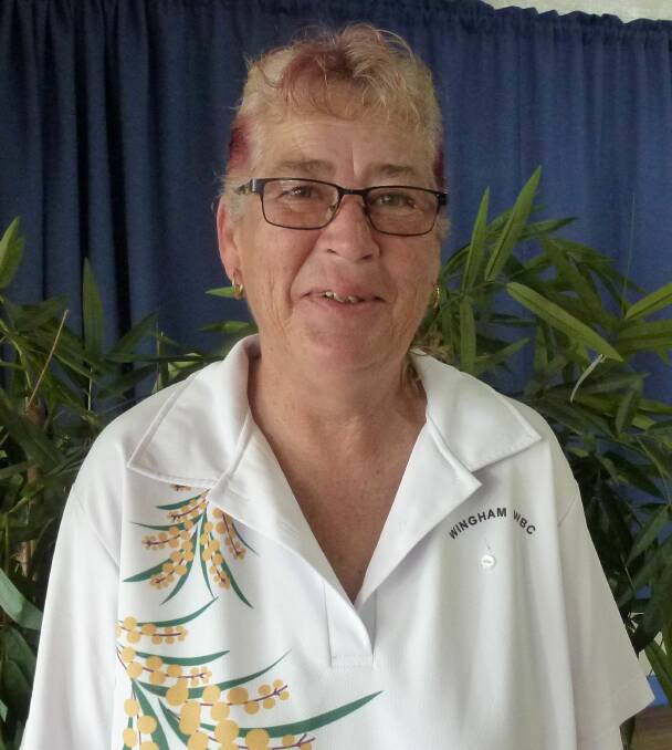 Alana Burns: winner of the women's bowls Consistency event for 2018. Photo: supplied