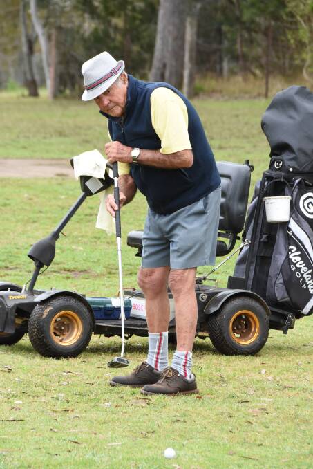 Tony Lattimore at Wingham Golf Club.