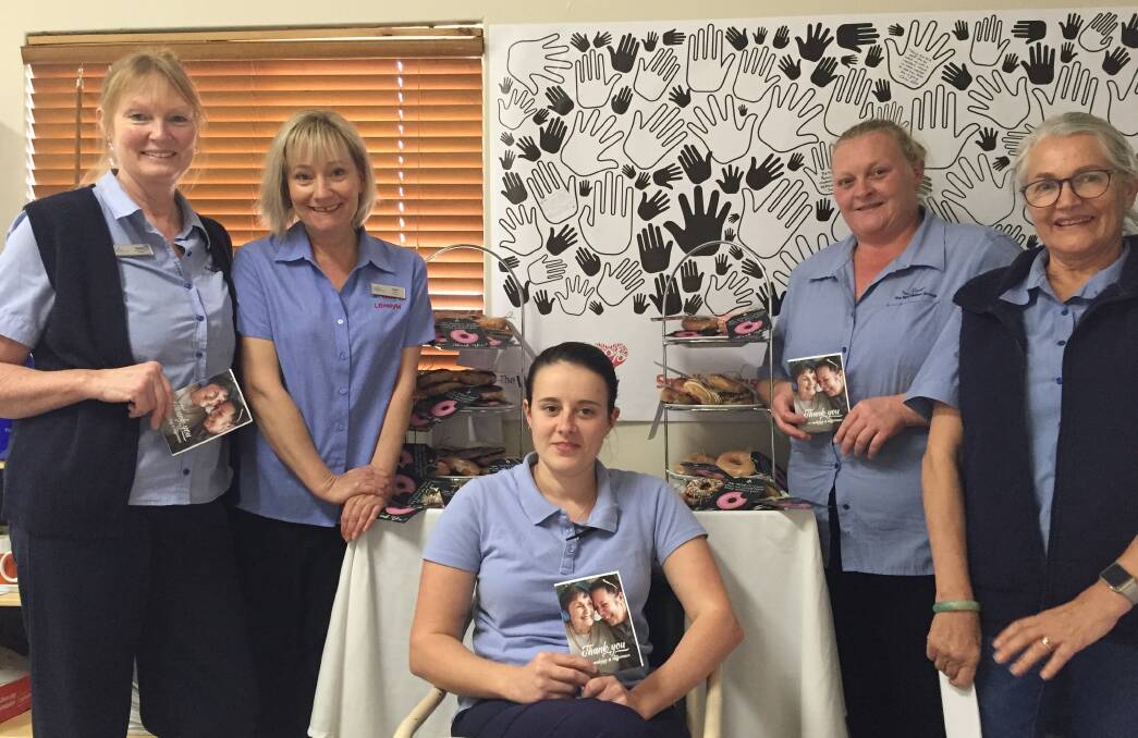 Unsung heroes at Whiddon Wingham: Denise Ryan, Sigrid Jonsson, Kimberley Steer, Letitia Hicks and Sonja Pope. Photo: Julia Driscoll