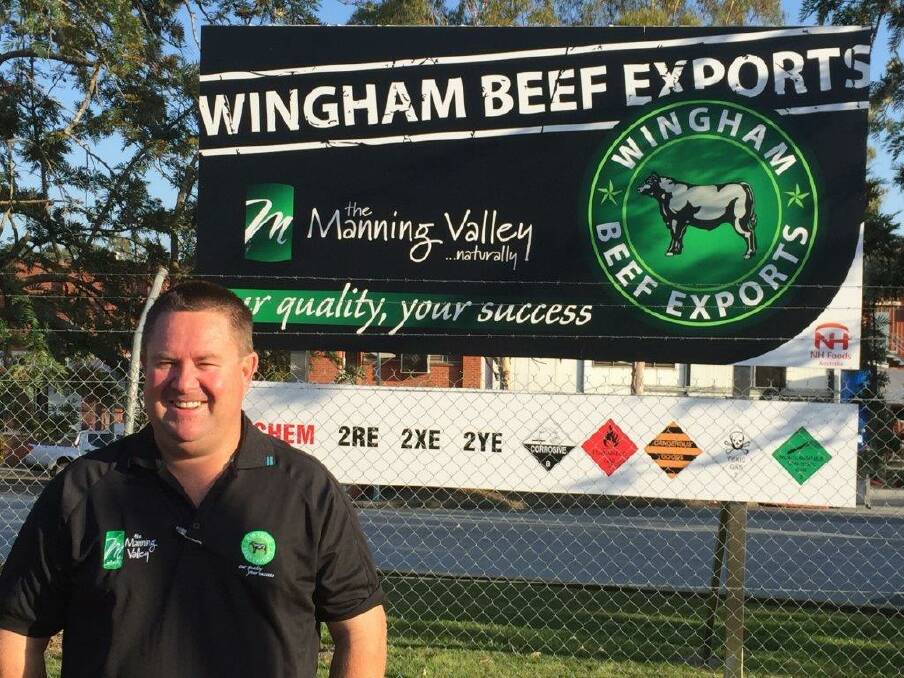 Grant Coleman, general manager of Wingham Beef Exports (NH Foods Australia). Photo supplied