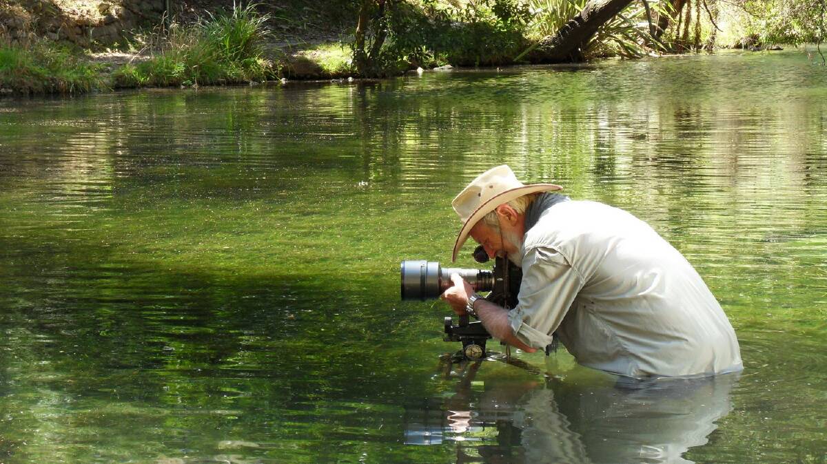 Cinematographer Jim Frazier OAM has worked in astoundingly beautiful locations, but is happiest at home at Bootawa. Photo supplied