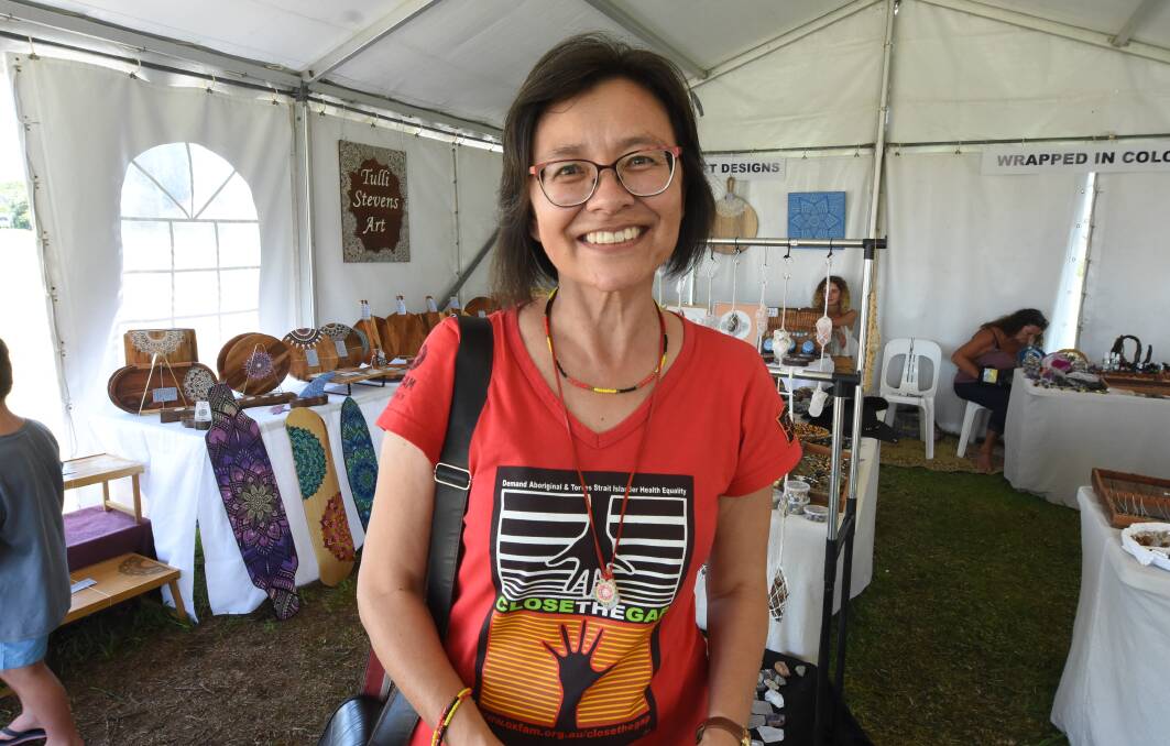Wingham's 2020 Citizen of the Year, Sandra Kwa was unable to be at the Wingham Australia Day ceremony to pick up her award as she was directing a choir at the Saltwater Freshwater Festival that morning. Photo: Scott Calvin