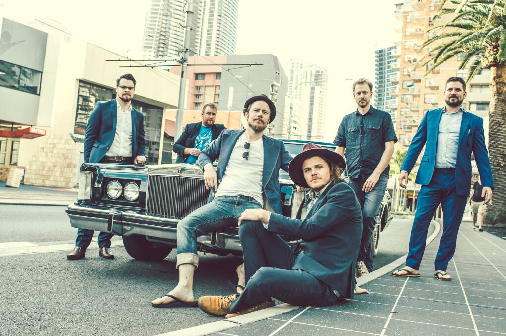Queensland brass-fueled funk band Cheap Fakes are on the lineup for Down the Street. Photo supplied