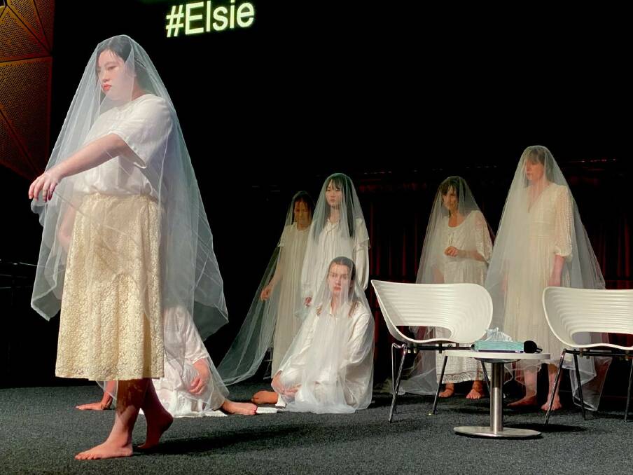 Ghosts of Murdered Women take the stage at the Elsie Conference. Picture supplied. 