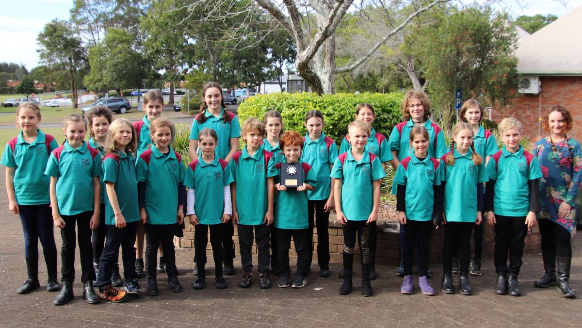 Bobin Public School choir receive first place at the Eisteddfod four times in a row. Photo supplied