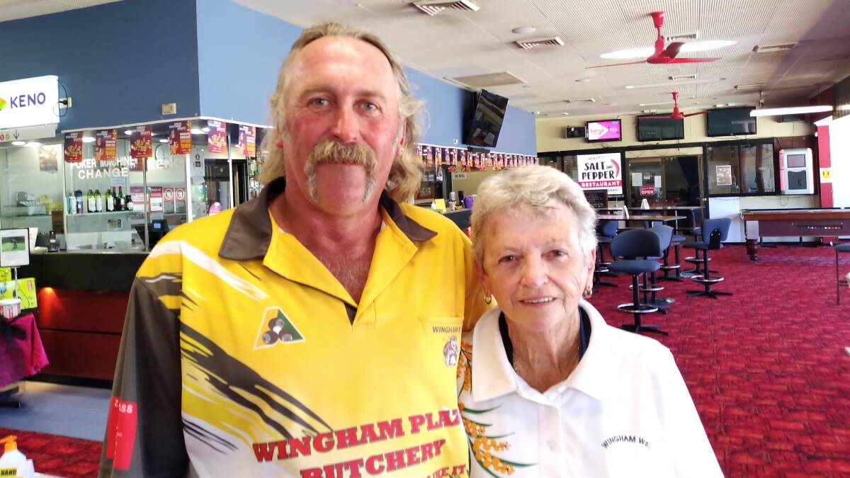 Steve Matheson and Carol Kriss were the winners of the 2020 Mixed Pairs finals. Photo supplied