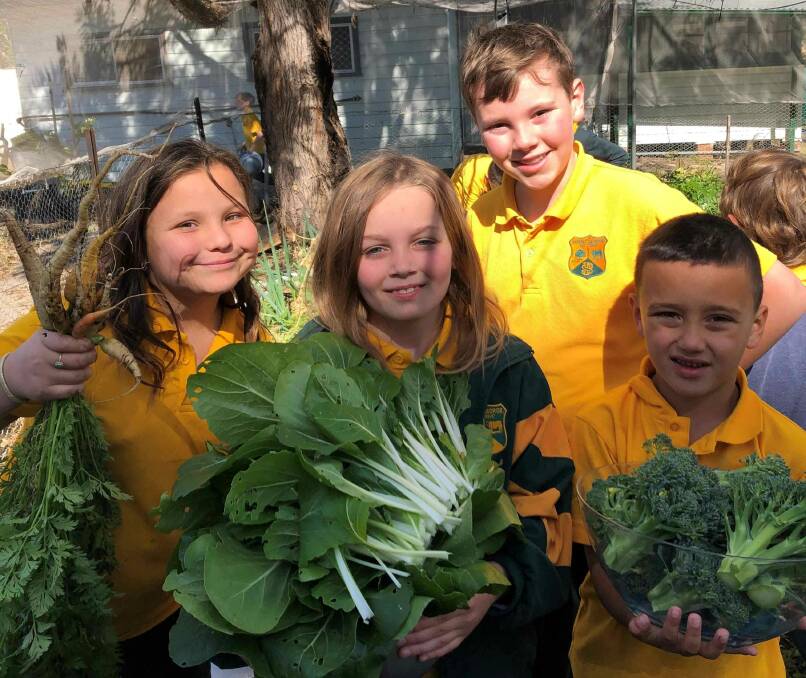 Mount George Public School will be using the grant to create a permaculture edibles garden to compliment their existing kitchen garden. Photo supplied