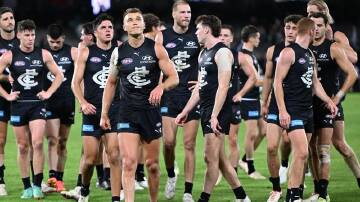 Carlton will need to be at their defensive best when Greater Western Sydney come to town. (Joel Carrett/AAP PHOTOS)