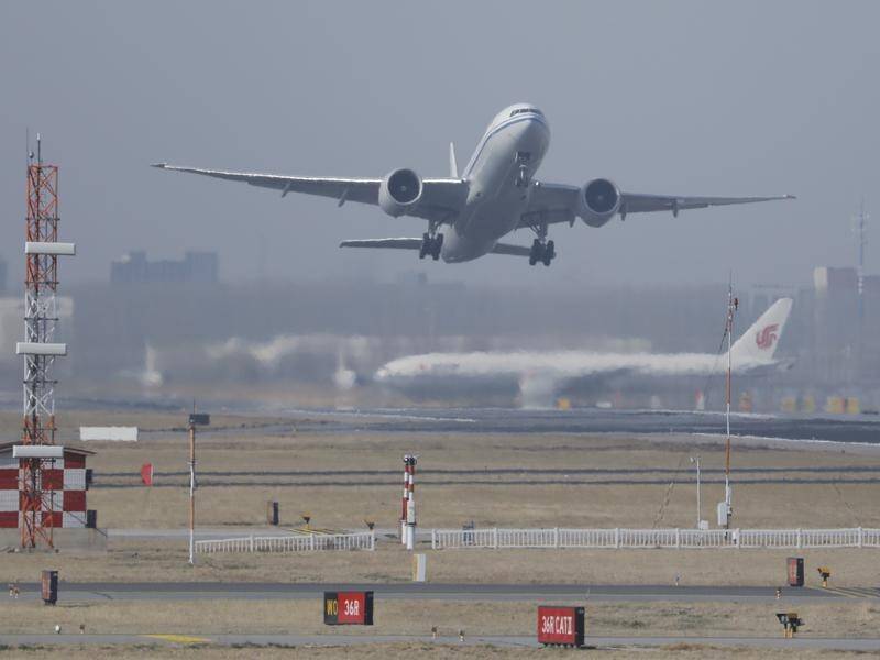 All international flights due to arrive in Beijing have been diverted to other 12 airports.