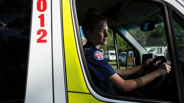 "Your bucket can start to get quite full": Paramedic Fiona Gwyther.  Photo: Dominic Lorrimer