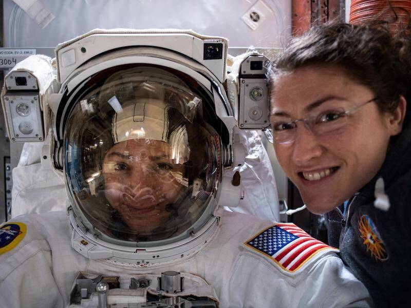 NASA astronauts Jessica Meir and Christina Koch have begun their mission outside the ISS.
