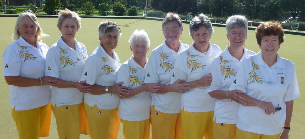 Wingham's Grade 4 Pennant Team: They are from left to right:
K. Carlton (Skip), P. Marcus, M. Hinton, J. Pedron G. Bell (skip), L. Dennes, T. Rushworth, D.  Lewis (played for J. Gosling) 
 
 
