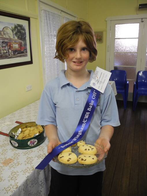 2013 winner of the School Students 12 and under section of the shorbread competition, Fay Smurthwaite
