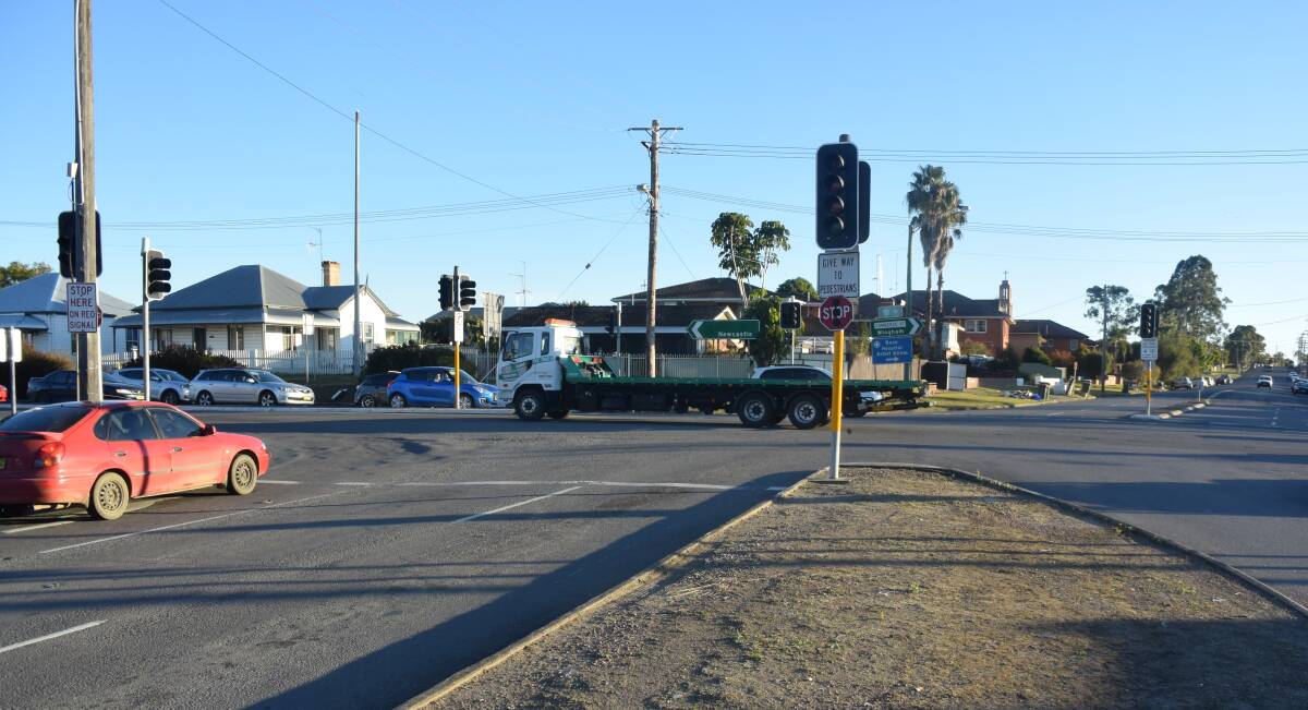 Motorists took extra caution in Taree on Monday, July 16 after a power interruption blacked out traffic lights.  