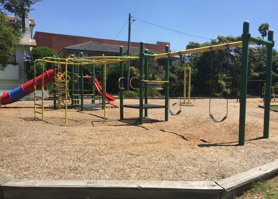 The existing playground will be removed to complete the project. 
