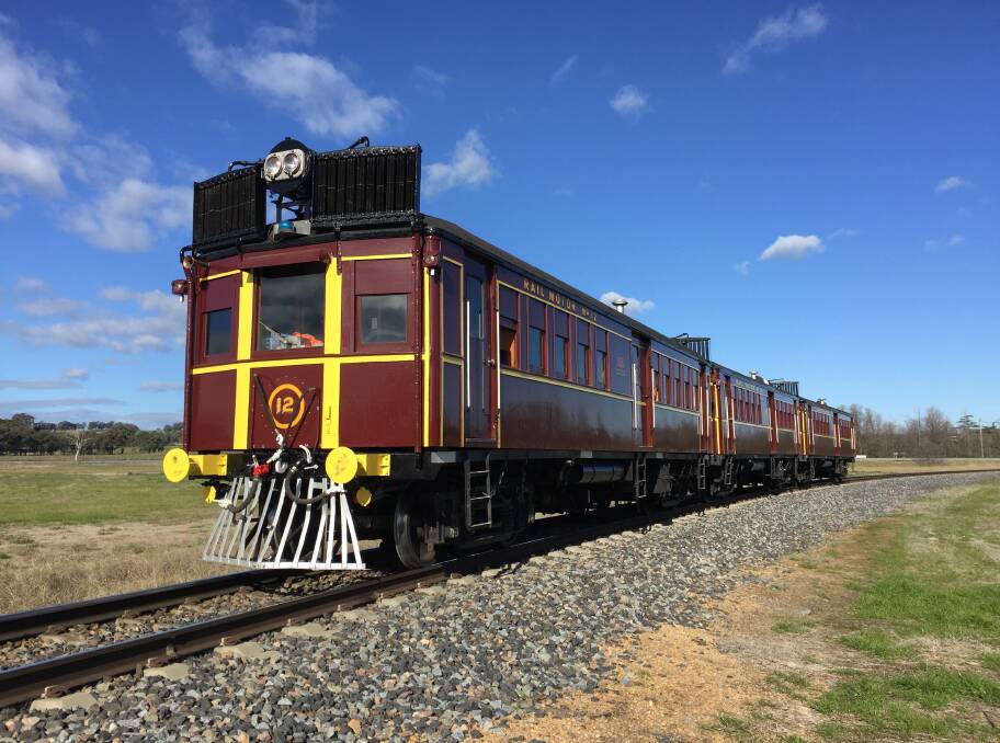 Historic: The 'Taree Rattler' will take passengers to Johns River and Mount George. Tickets are $30 for adults and $20 for children with bookings via the Lachland Valley Railway website. Photo: Ben Semple. 