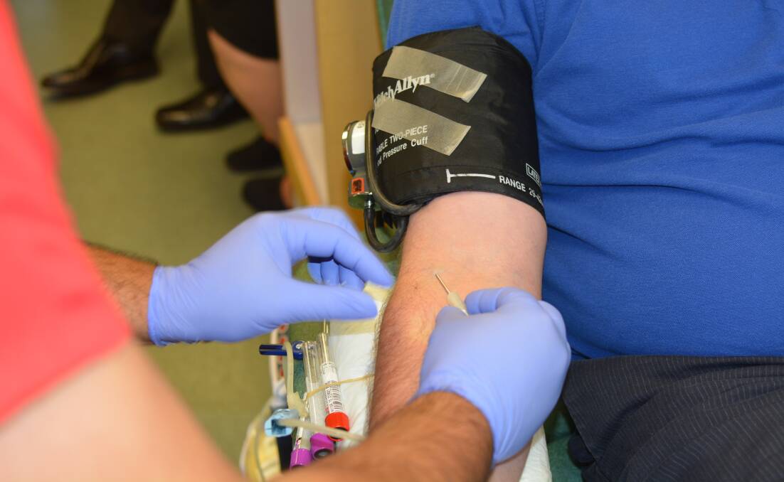Community support: The Taree Blood Centre received 183 donations in December, besting the required 135. 