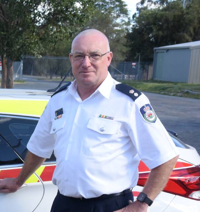 NSW Rural Fire Service Mid North Coast District manager superintendent Kam Baker.