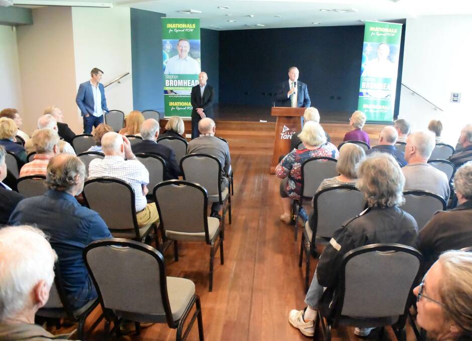 The session, held at Club Taree, was well attended. 