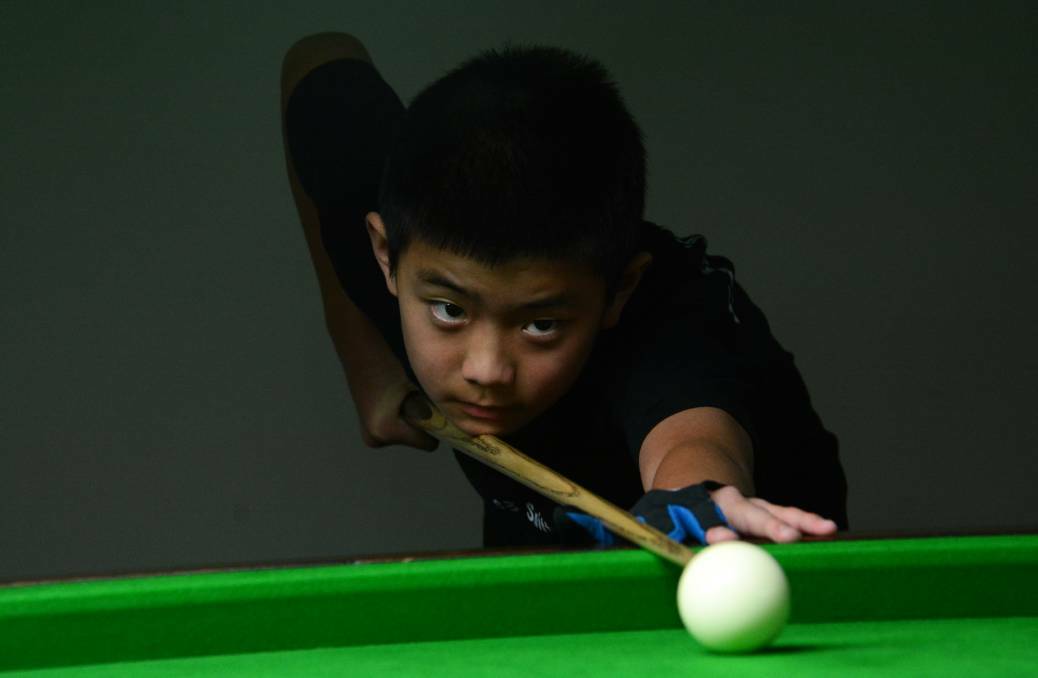 Wingham's Daniel Yan is turning heads in the Manning snooker scene. Photo: supplied.