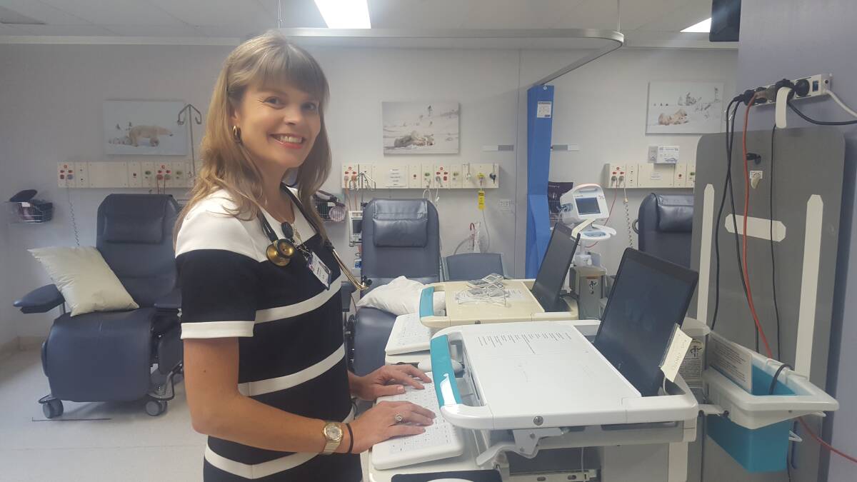 New role: Dr Giovana Celli Marchett has settled in well to Manning Hospital. 